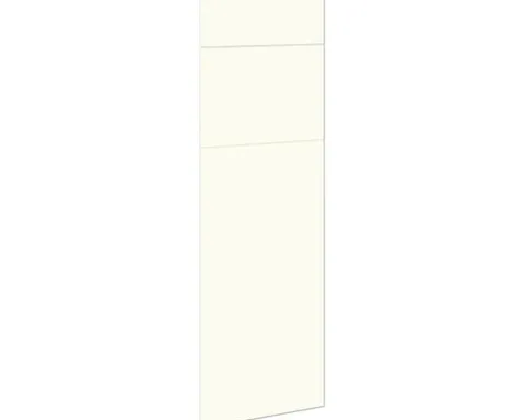 PICCANTE Smart Frontenset Hochschrank für Kühl/Gefrierkombination 1 Klappe und 2 Drehtüren SOFT WHITE "AU"