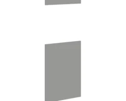 PICCANTE Smart Frontenset Midischrank für Kühlschrank und Backofen 1 Drehtür und 1 Blende BASALT GREY "AK"