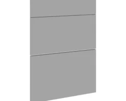 PICCANTE Smart Frontenset Unterschrank 50 cm 1 Schubkastenblende und 2 Auszugblenden BASALT GREY