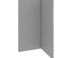 PICCANTE Smart Frontenset Eckunterschrank 90 cm 2 Drehtüren BASALT GREY 
