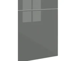 PICCANTE Smart Frontenset Unterschrank 50 cm 1 Drehtür und 1 Schubkastenblende LAQUER ANTHRACITE hochglanz