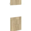 PICCANTE Smart Frontenset Midischrank für Backofen 1 Klappe, 1 Schubkastenblende und 2 Auszugblenden WILD OAK "AM"