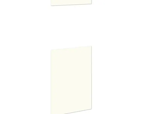 PICCANTE Smart Frontenset Midischrank für Kühlschrank und Backofen 1 Drehtür und 1 Blende SOFT WHITE "AK"