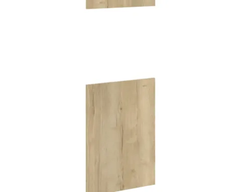 PICCANTE Smart Frontenset Midischrank für Kühlschrank und Backofen 1 Drehtür und 1 Blende WILD OAK "AK"