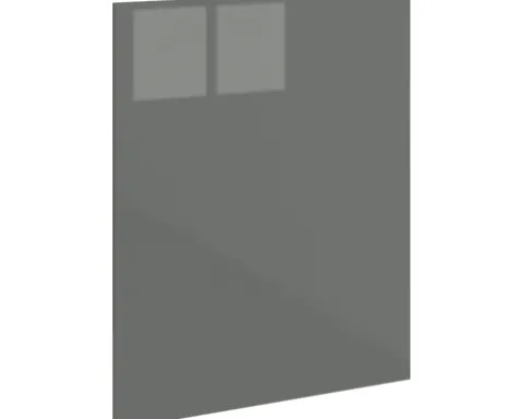 PICCANTE Smart Geschirrspülerblende für teilintegrierten Geschirrspüler 45 cm LAQUER ANTHRACITE hochglanz "BB"