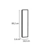 PICCANTE Smart Passstück für Oberschrank H:89,2 cm B: 14,6 cm STONE GREEN "CB"
