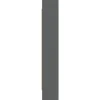 PICCANTE Smart Passstück für Oberschrank H:89,2 cm B: 14,6 cm MATT ANTHRACITE "CB"