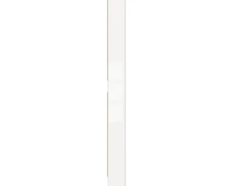 PICCANTE Smart Passstück für Midischrank H: 159,2 cm B: 14,6 cm GLOSSY WHITE "CD"