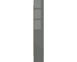 PICCANTE Smart Passstück für Oberschrank H:89,2 cm B: 14,6 cm LAQUER ANTHRACITE "CB"