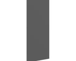 PICCANTE Smart Schranktür für Eckoberschrank 60 cm H:89,2 cm MATT ANTHRACITE "L"