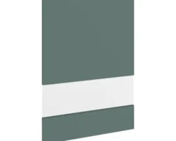 PICCANTE Smart Segmentglastür für Oberschrank 50 x 70 cm STONE GREEN "O"