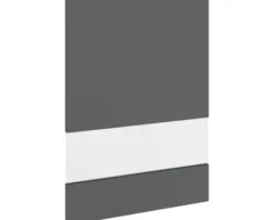 PICCANTE Smart Segmentglastür für Oberschrank 50 x 70 cm MATT ANTHRACITE
