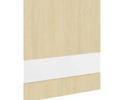 PICCANTE Smart Segmentglastür für Oberschrank 60 x 70 cm LIGHT OAK "P"