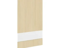 PICCANTE Smart Segmentglastür für Oberschrank 50 x 89,2 cm LIGHT OAK "Q"