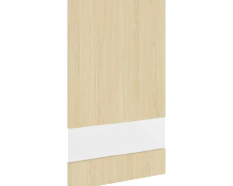 PICCANTE Smart Segmentglastür für Oberschrank 50 x 89,2 cm LIGHT OAK "Q"