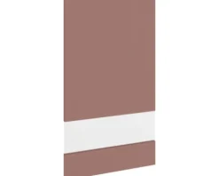 PICCANTE Smart Segmentglastür für Oberschrank 50 x 89,2 cm RUST RED