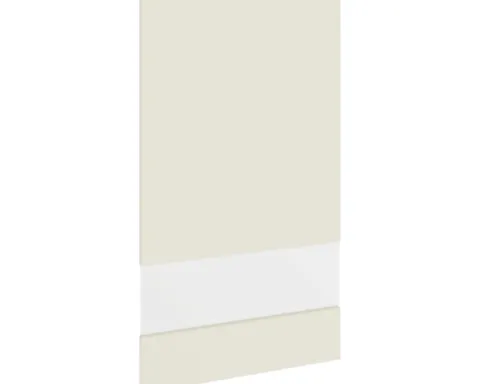 PICCANTE Smart Segmentglastür für Oberschrank 50 x 89,2 cm SANDY BEIGE "Q"