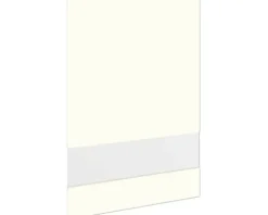 PICCANTE Smart Segmentglastür für Oberschrank 60 x 89,2 cm SOFT WHITE "R"