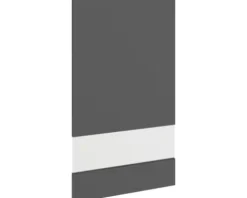 PICCANTE Smart Segmentglastür für Oberschrank 50 x 89,2 cm MATT ANTHRACITE "Q"
