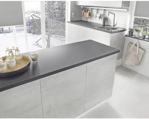 PICCANTE Dekorkante 0190 schwarz 650x45 mm (2 Stück)