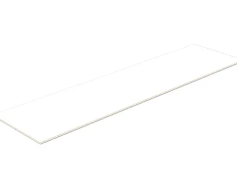 PICCANTE Dekorkante Weiß 1106 5000x19 mm für Küchenrückwand