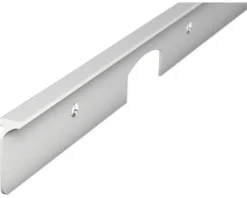 PICCANTE Eckverbindungsprofil für Arbeitsplatten mit 28 mm Stärke und Postformingkante Radius 4 mm Länge: 635 mm