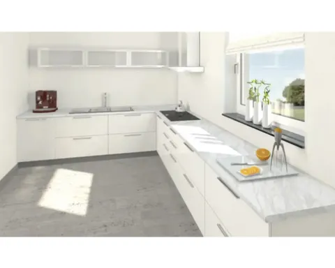 PICCANTE Küchenarbeitsplatte K023 SQ Venato hochglanz 4100 | HORNBACH