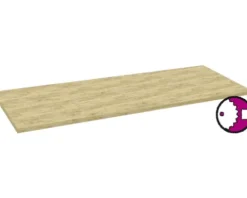 PICCANTE Küchenarbeitsplatte K003 Gold Craft Oak 4100 x | HORNBACH