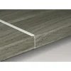 PICCANTE Längenverbindungsprofil Aluminium für Arbeitsplatten mit 28 mm Stärke und Postformingkante Radius 4 mm Länge: 635 mm