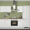 PICCANTE Plus Küchenzeile mit Geräten Piccante 270 cm weiß matt vormontiert Variante rechts 4067368000000