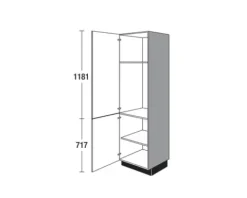 PICCANTE Plus Küchenzeile mit Geräten Piccante 270 cm weiß matt vormontiert Variante rechts 4067368000000