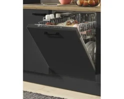 PICCANTE Plus Küchenzeile mit Geräten Sonera 280 cm grafit matt vormontiert Variante links 4067368013819