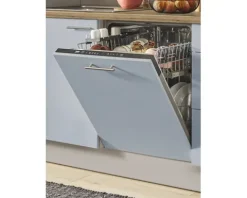 PICCANTE Plus Küchenzeile mit Geräten Marlena 320 cm pastellblau matt vormontiert Variante links 4067368016551