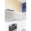 PICCANTE Rückwand Weiß/Beton-Optik 1196x550x2mm