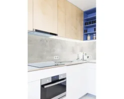 PICCANTE Rückwand Weiß/Beton-Optik 1196x550x2mm
