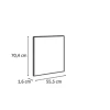 PICCANTE Smart Austauschseite Korpus für Unterschrank H:70,4 cm B: 55,5 cm LIGHT OAK "Nr. 59"