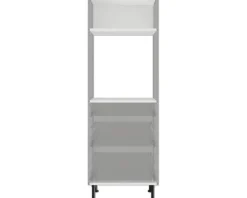 PICCANTE Smart Bodenpaket zu Midischrankkorpus 1 Schubkasten und 2 Auszüge SOFT WHITE Clickmontage