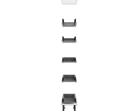 PICCANTE Smart Bodenpaket zu Apotherkerschrank 30 cm zerlegt "Nr. 51"