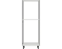 PICCANTE Smart Bodenpaket zu Midischrankkorpus für Kühlschrank und Backofen SOFT WHITE Clickmontage "Nr. 40"