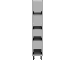 PICCANTE Smart Bodenpaket zu Midi-Apothekerschrankkorpus 30 cm zerlegt