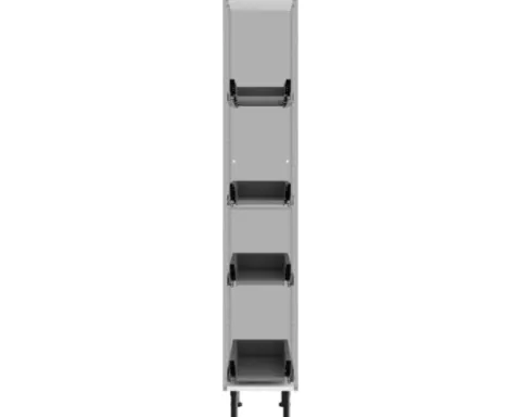 PICCANTE Smart Bodenpaket zu Midi-Apothekerschrankkorpus 30 cm zerlegt "Nr. 44"