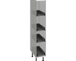 PICCANTE Smart Bodenpaket zu Midi-Apothekerschrankkorpus 30 cm zerlegt