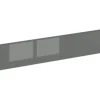 PICCANTE Smart Frontblende für Herdumbauschrank LAQUER ANTHRACITE hochglanz "AE"