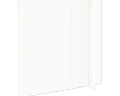 PICCANTE Smart Front Eckunterschrank 100 cm 1 Drehtür COUNTRY WHITE "AG"