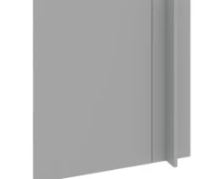 PICCANTE Smart Front Eckunterschrank 100 cm 1 Drehtür BASALT GREY