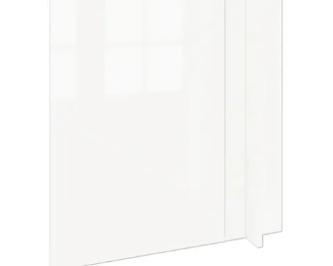 PICCANTE Smart Front Eckunterschrank 100 cm 1 Drehtür GLOSSY WHITE hochglanz"AG"
