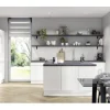 PICCANTE Smart Frontenset Apothekerschrank 30 cm LAQUER WHITE hochglanz lackiert mit integrierter Griffmulde "AQ"