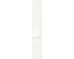 PICCANTE Smart Frontenset Apothekerschrank 30 cm LAQUER WHITE hochglanz lackiert mit integrierter Griffmulde