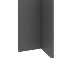 PICCANTE Smart Frontenset Eckunterschrank 90 cm 2 Drehtüren MATT ANTHRACITE 