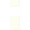 PICCANTE Smart Frontenset Hochschrank für Backofen und Kühlschrank 2 Drehtüren SOFT WHITE "AS"
